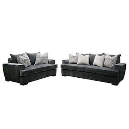 2PC Sofa and LoveSeat